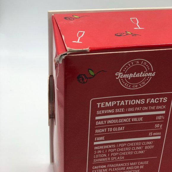 BBW Success Story Pop! Cheers! Clink! 3 Piece Gift Set!, Dinged Box - Picture 7 of 10